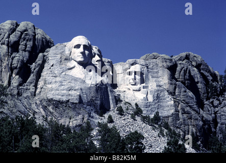 Mount Rushmore Black Hills South Dakota United States Stock Photo