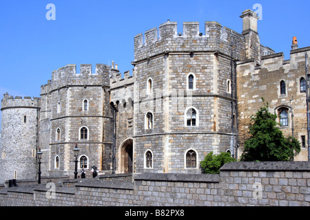 Windsor Castle Main Gate Stock Photo