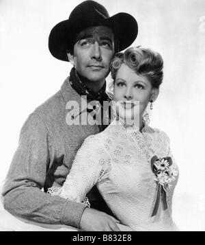 Robert Taylor & Arlene Dahl Ambush (1950 Stock Photo - Alamy