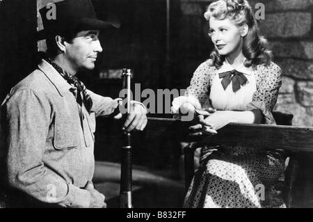 ROBERT TAYLOR & ARLENE DAHL AMBUSH (1950 Stock Photo - Alamy