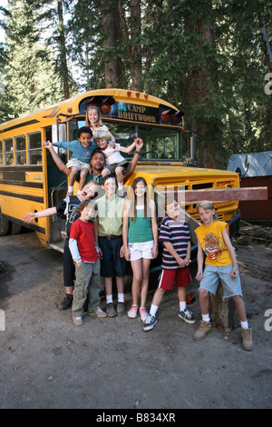 Daddy Day Camp (2007) USA Molly Jepson, Spencir Bridges, Talon G. Akerman, Cuba Gooding Jr., Tyger Rawlings, Taggart Hurtubise, Tad D'Agostino, Telise Galanis, Dallin Boyce, and Zachary Allen  Director: Fred Savage Stock Photo