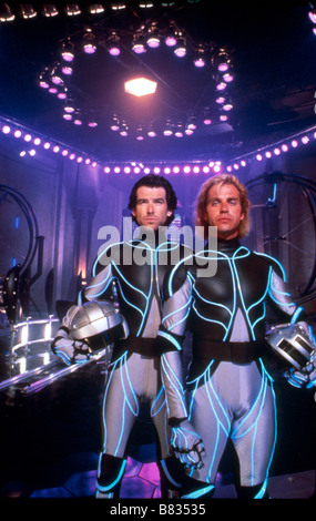 Cobaye, Le The Lawnmower Man  Year: 1992 - UK / USA / Japan Jeff Fahey, Pierce Brosnan  Director: Brett Leonard Stock Photo