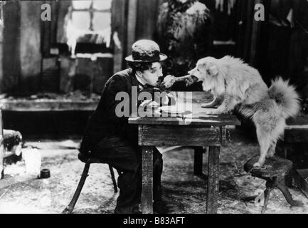 The Gold Rush  Year: 1925 USA Director: Charles Chaplin Charlie Chaplin Stock Photo