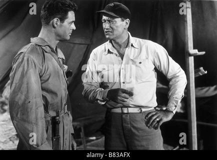 Les diables de Guadalcanal Flying Leathernecks (1951) USA Robert Ryan , John Wayne  Director: Nicholas Ray Stock Photo