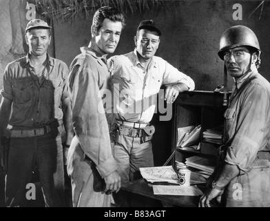 Les diables de Guadalcanal Flying Leathernecks (1951) USA Robert Ryan , John Wayne , Don Taylor  Director: Nicholas Ray Stock Photo