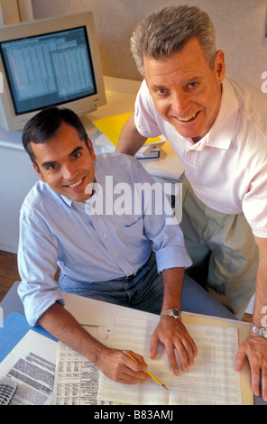 Casual businessman at office Stock Photo