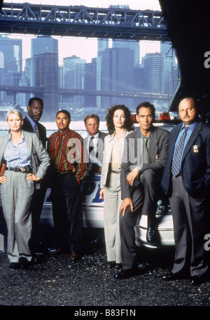 New York Police Blues NYPD Blue (1993)TV-Series 1993-2005 USA Nicholas Turturro., Jimmy Smits, Kim Delaney, James McDaniel, , Gordon Clapp, Dennis Franz, Andrea Thompson Stock Photo