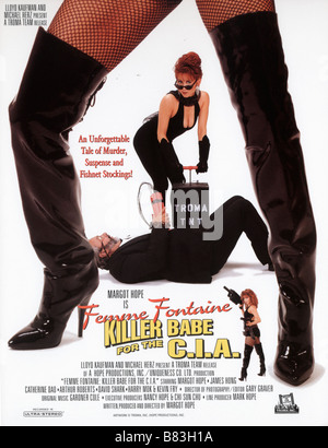 Killer Babe for the CIA Femme Fontaine: Killer Babe for the C.I.A. (1994) usa affiche, poster Margot Hope  Director: Margot Hope Stock Photo