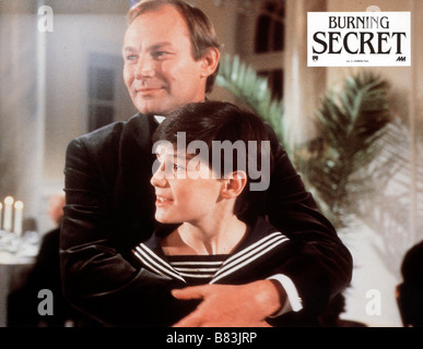 Burning Secret Burning Secret (1988) UK / West Germany Klaus Maria Brandauer, David Eberts  Director: Andrew Birkin Stock Photo