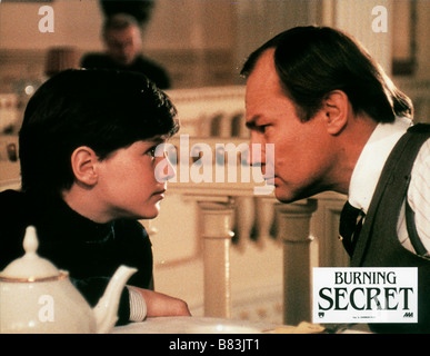 Burning Secret Burning Secret (1988) UK / West Germany Klaus Maria Brandauer, David Eberts  Director: Andrew Birkin Stock Photo