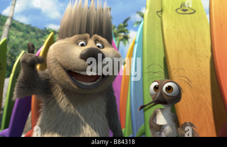 Les Rois de la Glisse Surf's Up (2007) USA Director: Ash Brannon, Chris Buck Animation Stock Photo