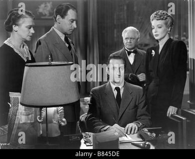 The Woman in Green  Year: 1945 - USA   Director: Roy William Neill Sally Shepherd , Henry Daniell , Basil Rathbone , Hillary Brooke Stock Photo