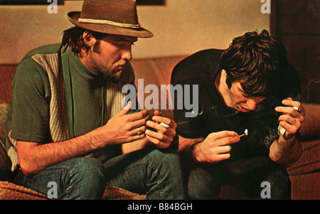 The Panic in Needle Park  Year : 1971 USA Kitty Winn, Kiel Martin  Director: Jerry Schatzberg Stock Photo