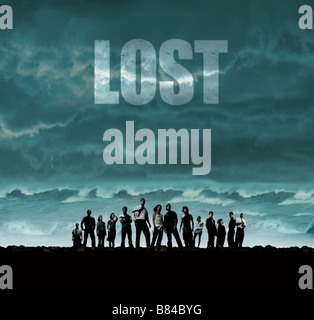 Lost TV Series 2004 - 2010 - USA 2004 Season 01 Poster Stock Photo