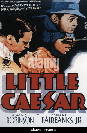 Little Caesar Year: 1931 - USA Edward G. Robinson  Director: Mervyn LeRoy Movie poster Stock Photo