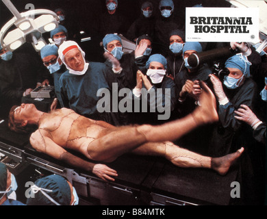 Britannia Hospital Year: 1982 - UK Director: Lindsay Anderson Malcolm McDowell, Graham Crowden Stock Photo