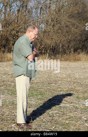 Checking Empty Field Stock Photo