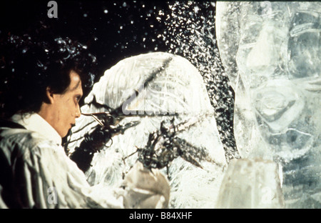 Edward scissorhands Year: 1990 Director: Tim Burton Johnny Depp, Stock Photo