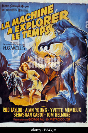 The Time Machine Year : 1960 USA Director : George Pal Movie poster (Fr) Stock Photo