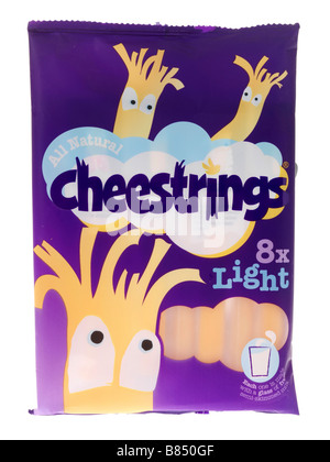 Cheestrings Stock Photo