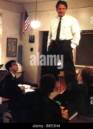 Dead Poets Society Year: 1989 USA Director: Peter Weir Robin Williams Stock Photo