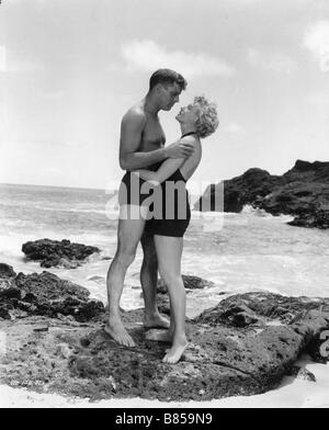 From Here to Eternity  Year: 1953 USA Director: Fred Zinnemann Burt Lancaster, Deborah Kerr Stock Photo