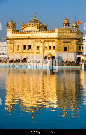 The beautiful Golden Temple in Amritsar Punjab India Stock Photo