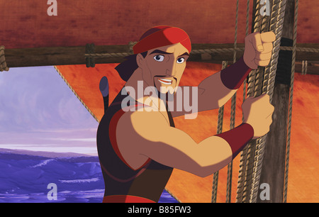 sinbad la legende des sept mers Sinbad : Legend of the Seven Seas  Année : 2003 - USA animation  Director : Patrick Gilmore Tim Johnson Stock Photo