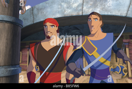 sinbad la legende des sept mers Sinbad : Legend of the Seven Seas  Année : 2003 - USA animation  Director : Patrick Gilmore Tim Johnson Stock Photo