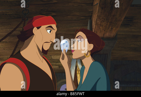 sinbad la legende des sept mers Sinbad : Legend of the Seven Seas  Année : 2003 - USA animation  Director : Patrick Gilmore Tim Johnson Stock Photo