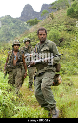 Tonnerre sous les tropiques Tropic Thunder  Year  2008 - USA Robert Downey Jr., Brandon T. Jackson  Director : Ben Stiller Stock Photo