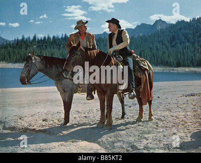 Ride the High Country  Année : 1962 - USA Randolph Scott, Joel McCrea  Director : Sam Peckinpah Stock Photo