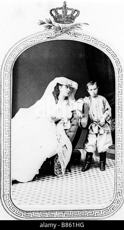 Grand Duchess Alexandra Josefovna of Russia Stock Photo