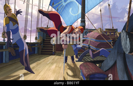 sinbad la legende des sept mers Sinbad : Legend of the Seven Seas  Year : 2003 - USA animation  Director : Patrick Gilmore Tim Johnson Stock Photo