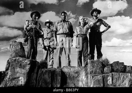 King Solomon's Mines  Year: 1937 UK Director: Robert Stevenson Paul Robeson , Cedric Hardwicke , Roland Young , Anna Lee , John Loder Stock Photo