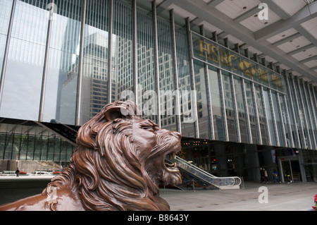 HSBC headquarter in Central Hong Kong China Stock Photo