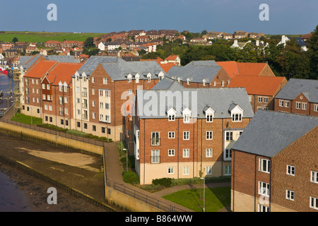 New housing, Whitby, 'North Yorkshire', England Stock Photo
