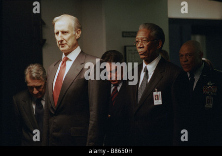 The Sum of All Fears  Année : 2002 - USA James Cromwell, Morgan Freeman  Director : Phil Alden Robinson Stock Photo