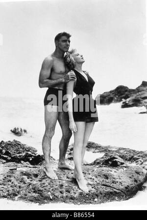 From Here to Eternity  Year: 1953 USA Director: Fred Zinnemann Burt Lancaster, Deborah Kerr Stock Photo