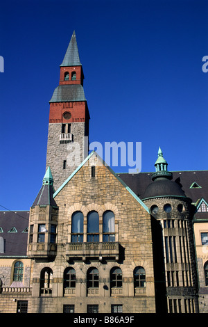 Finland, Helsinki, Finland National Museum Stock Photo