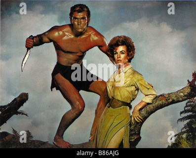 Tarzan, the Ape Man  Year : 1959 - USA Denny Miller, Joanna Barnes  Director : Joseph M. Newman Stock Photo