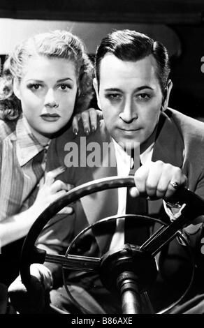 une femme dangereuse They Drive by Night  Année : 1940 - USA George Raft, Ann Sheridan  Director : Raoul Walsh Stock Photo