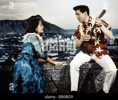 Blue Hawaii  Année : 1961 - USA Elvis Presley  Director : Norman Taurog Stock Photo