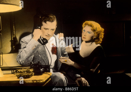 Slightly Scarlet  Year : 1956 USA John Payne, Rhonda Fleming  Director: Allan Dwan Stock Photo