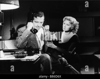 Slightly Scarlet  Year : 1956 USA Année : 1956 - USA John Payne, Rhonda Fleming  Director: Allan Dwan Stock Photo