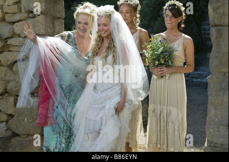 Mamma Mia!  Year : 2008 - USA Meryl Streep, Amanda Seyfried, Ashley Lilley, Rachel McDowall  Director: Phyllida Lloyd Stock Photo