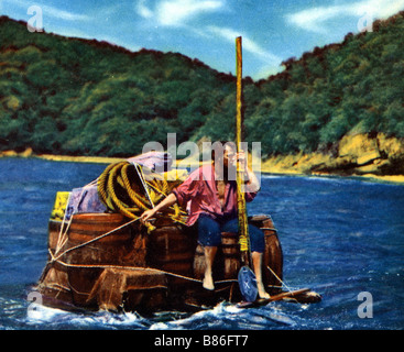 les aventures de Robinson Crusoe Aventuras de Robinson Crusoe, Las  Année : 1954 - Mexico Director : Luis Buñuel Stock Photo