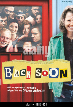 Back Soon Skrapp út  Year : 2008 France / Iceland Affiche / Poster Didda Jónsdóttir  Director: Solveig Anspach Stock Photo