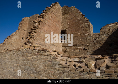 Pueblo Bonito in Chaco Culture National Historical Park, Nageezi, NM, Saturday, March 15, 2008. Stock Photo