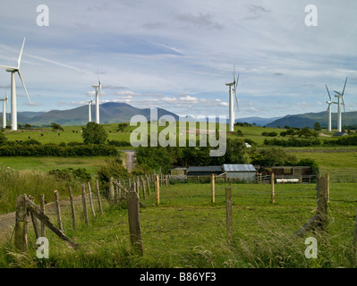 Bothel Wind farm in Cumbria, uk Stock Photo